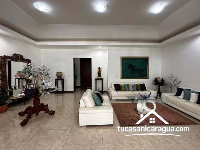 SE RENTA CASA DE 6 HABITACIONES EN LOMAS DE SANTA LUCÍA – SANTO DOMINGO, MANAGUA - Imagen 8