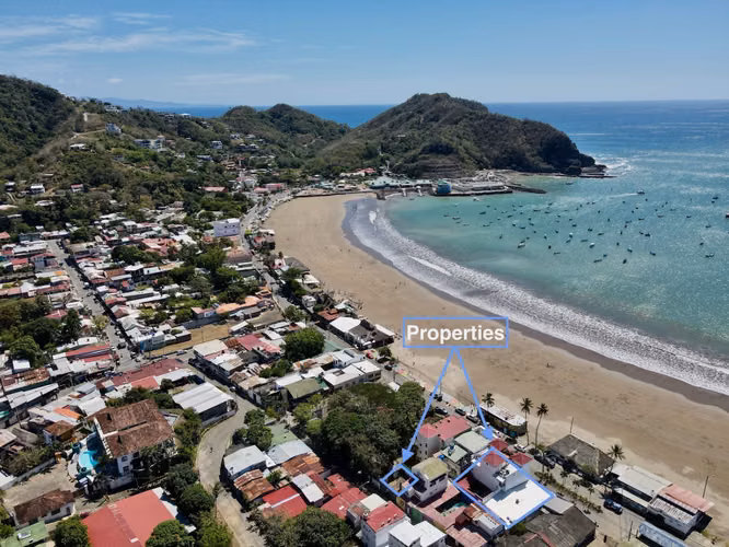 Beachfront Hotel with Adjacent Properties in San Juan Del Sur, Nicaragua