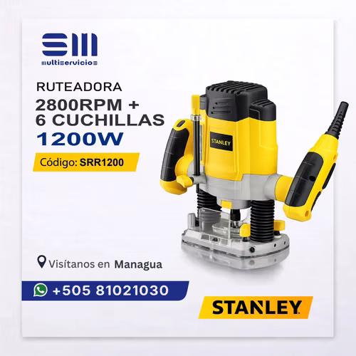 Rator 1200W 2800 RPM 6 Stanley blades