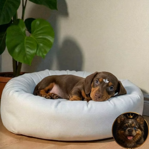 CachorroSalchicha Miniatura Chocolate / Miniature Dachshund Chocolate disponible - Imagen 8