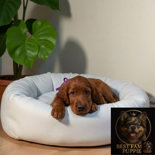 Cachorro Setter Irlandés / Irish Setter disponible - Imagen 2