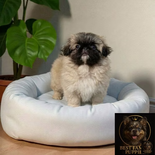 Cachorro Pequiné Cabeza de León / Pekingese Lion Head disponible - Imagen 2