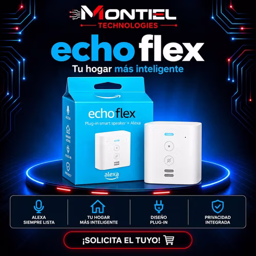 Parlante Inteligente Echo Flex