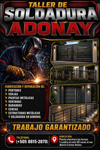 ADONAY welding workshop