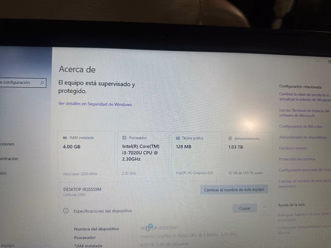 Dell latitude 3590 - Imagen 4