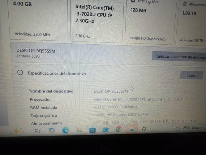 Dell latitude 3590 - Imagen 3