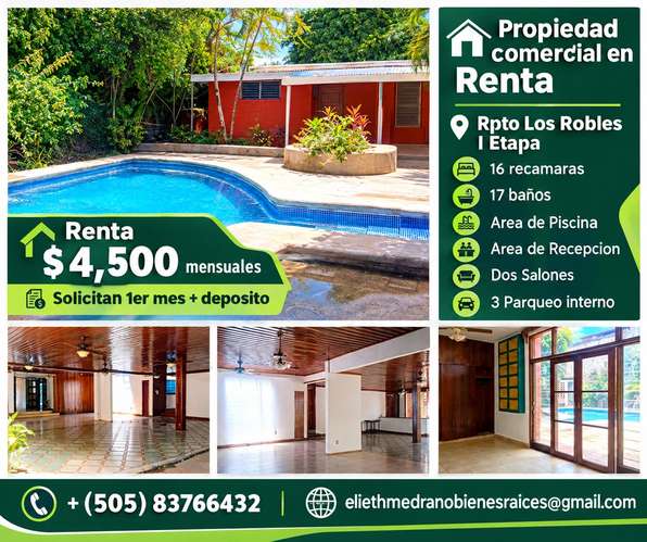 EM-Propiedad Comercial en Renta, Los Robles – I Etapa  - Imagen 1
