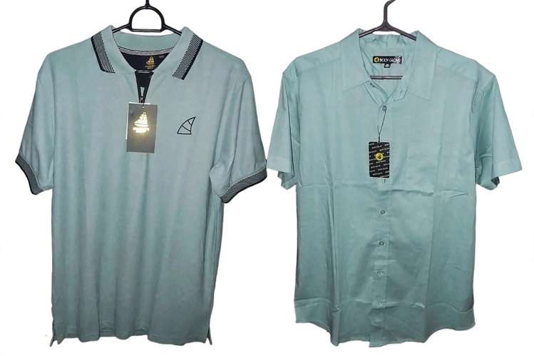 The 2 T-shirts are sold