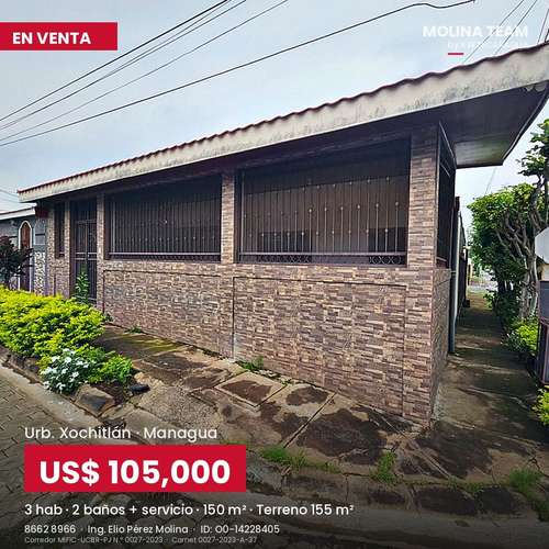 CASA ESQUINERA EN VENTA | XOCHITLÁN