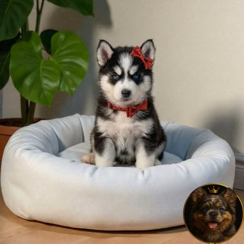 Cachorro HUSKY SIBERIANO disponible
