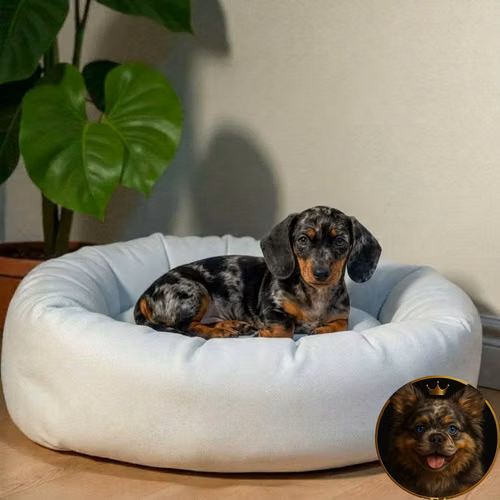 Cachorro Salchicha Miniatura Arlequín Plata / Miniature Dachshund Dapple Silver disponible - Imagen 4