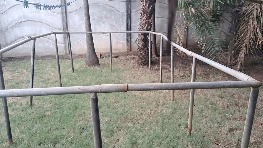  PISCINA de PURO HIERRO EL MARCO sin lona