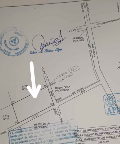 Hermoso Terreno 283 Mt2 Barrio La Puebla 