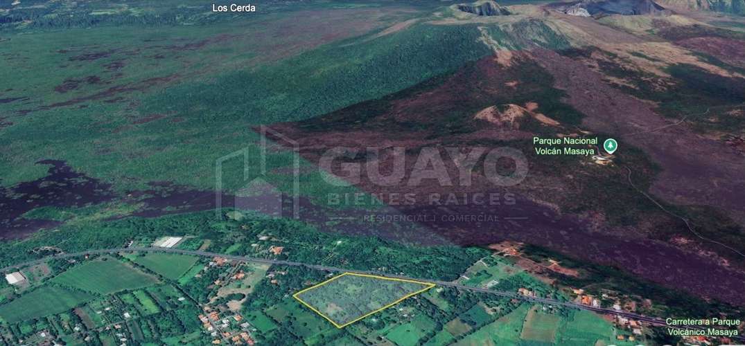 Terreno en venta en Masaya