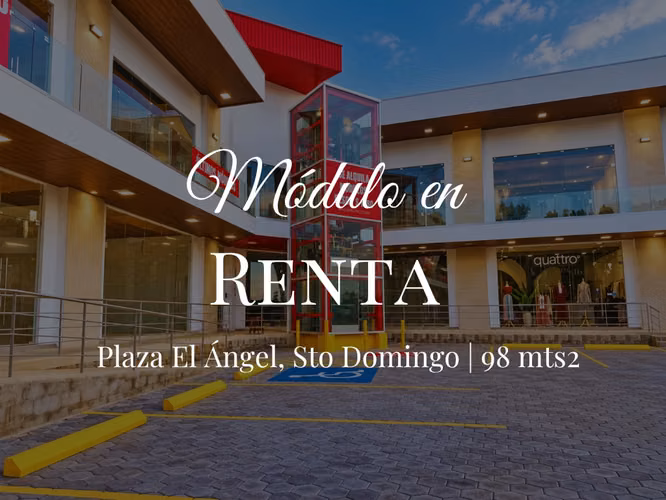MÓDULO COMERCIAL EN RENTA | PLAZA EL ÁNGEL – SANTO DOMINGO - Imagen 1