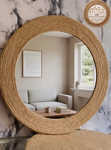 Espejos decorativos diseños únicos estilo BOHEMIO  - Imagen 4