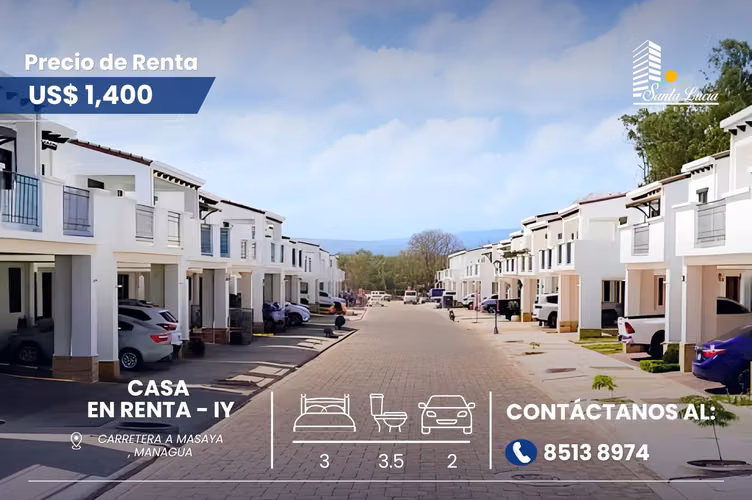  Casa Nueva en Renta en El Cortijo de la Sierra - IY