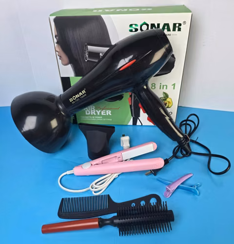 Secadora con difusor 8 en 1 