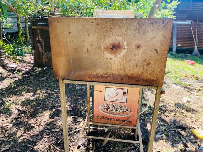  Horno para pizza, Y Vitrina Para pizza  