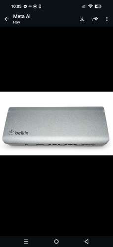 Adaptador múltiple belkin excelente calidad 