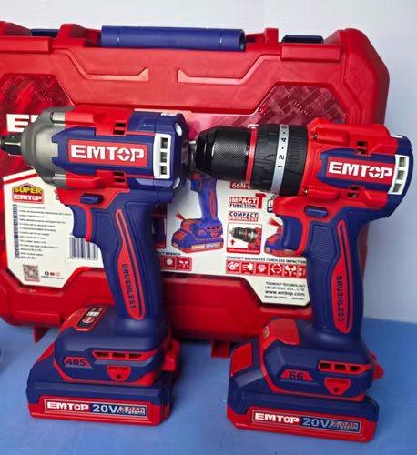 Combo Taladro más Pistola de Impacto   
