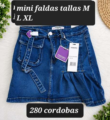 Faldas Jeans para dama 