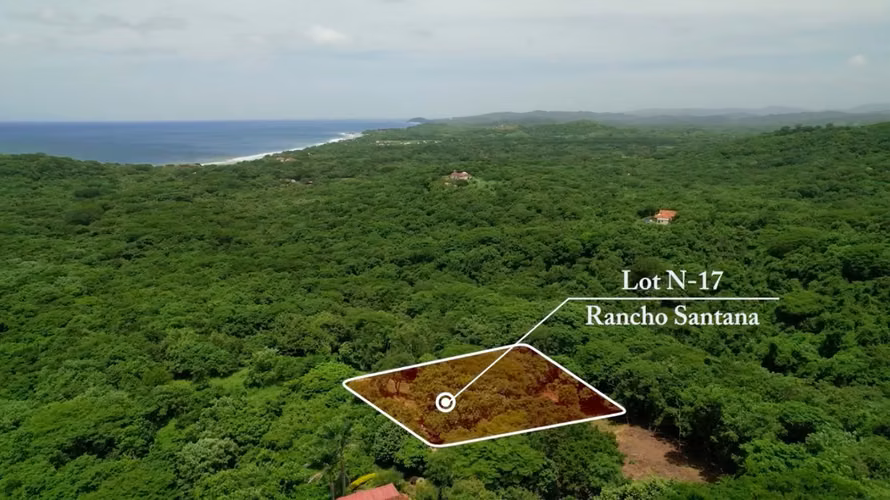 Ocean View Lot N 17 for Sale in Rancho Santana, Nicaragua - Imagen 2