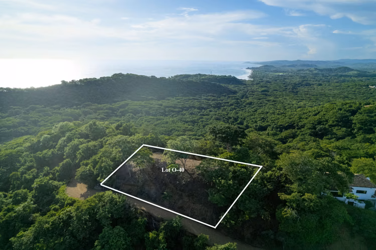 Ocean View Lot O 40 for Sale in Rancho Santana, Nicaragua