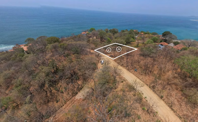 Prime Ocean View Lot D 8 for Sale in Rancho Santana, Nicaragua - Imagen 2