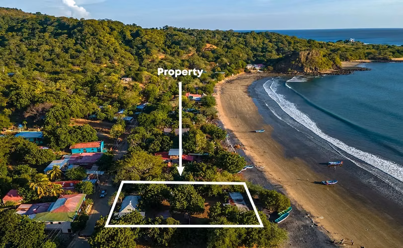 Beachfront Lot for Sale in Playa El Astillero, Nicaragua - Imagen 8