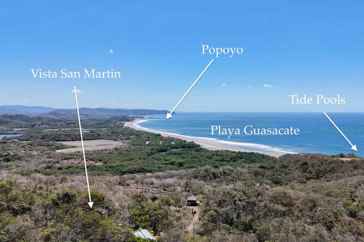 Vista San Martin 34   Ocean View Lot for Sale in Popoyo - Imagen 1
