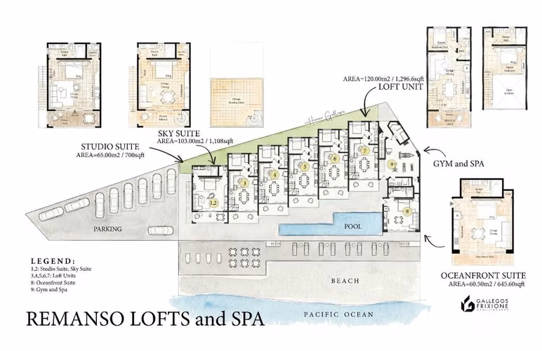 Luxury Beachfront Lofts for Sale in Playa Remanso, Nicaragua - Imagen 10