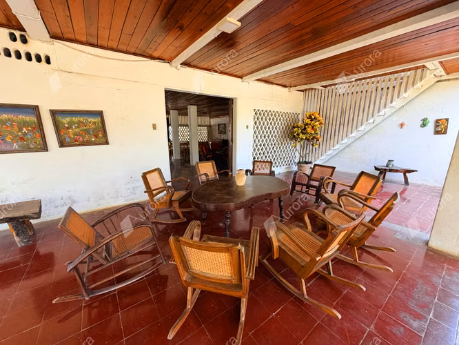 Oceanfront Home for Sale in Poneloya with 4 Bedrooms and Great Potential