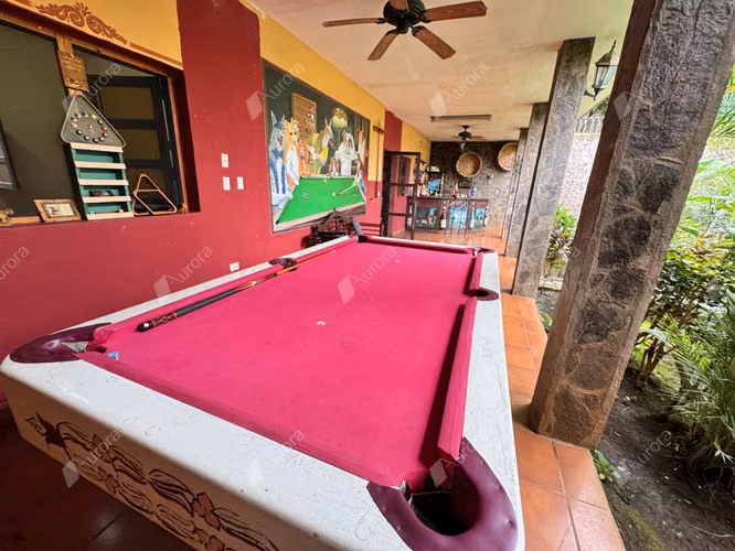 Spacious Family Home with Lush Courtyard   Double Lot in Reparto G nesis Le n