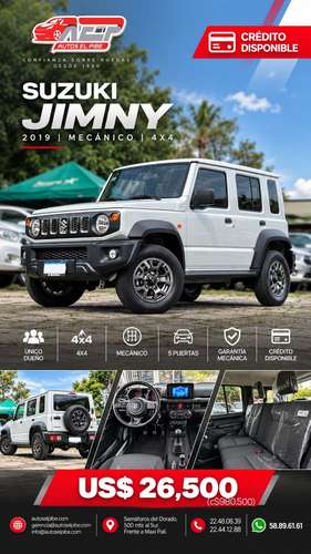 JIMNY 2026 5 puertas 4X4 COMO NUEVA VEA Y COMPARE Y COMPRUEBE