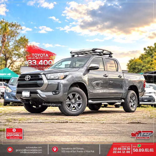 HILUX 2023 SR manual INTERMEDIA UNICA DUEÑA IMPECABLE 2023
