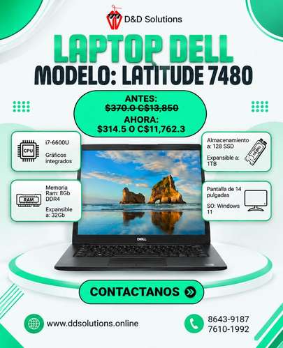 Laptops Dell modelos Latitude y Vostro - Imagen 2