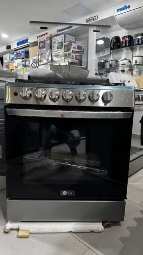 Cocina LG 6 Quemadores Acerada 