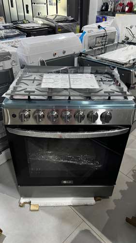 Cocina LG 6 Quemadores Acerada 