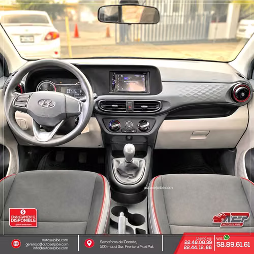GRAND I10 2024 SEDAN EN GANGA! COMO NUEVO! VERSION FULL XTRS VEA Y COMPARE
