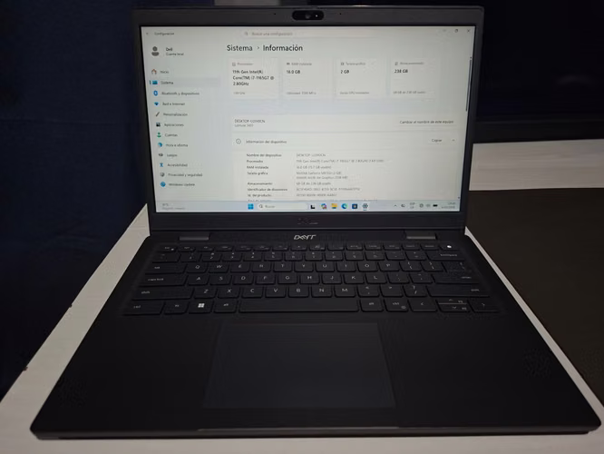 LAPTOP DELL LATITUDE 3420 / CORE i7 11va / 16GB RAM / NVIDIA MX350 2GB - Imagen 2