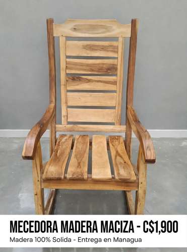 Beautiful chair of solid wood resistant and beautiful to decorate rooms, courtyards, to give away etc.