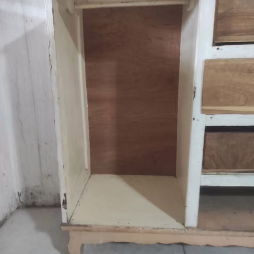 Ropero de madera y plycem (usado) - Imagen 7