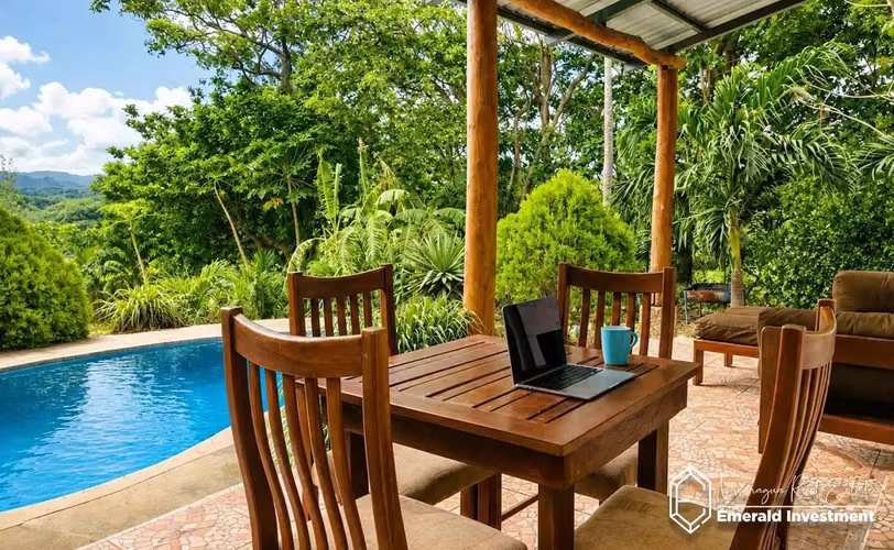 Ocean View Two-Story Home with Pool for Sale in Popoyo - Imagen 9