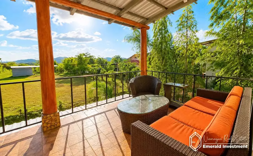 Ocean View Two-Story Home with Pool for Sale in Popoyo - Imagen 4