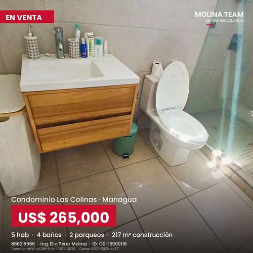 Casa de 5 hab. en Condominio Las Colinas con terraza, jardín y piscina - Imagen 8