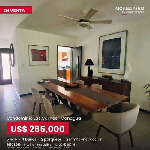 Casa de 5 hab. en Condominio Las Colinas con terraza, jardín y piscina - Imagen 11