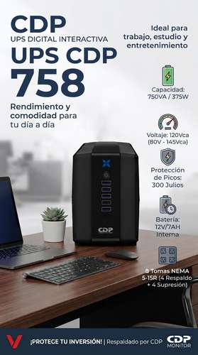 UPS CDP 758  - Imagen 1