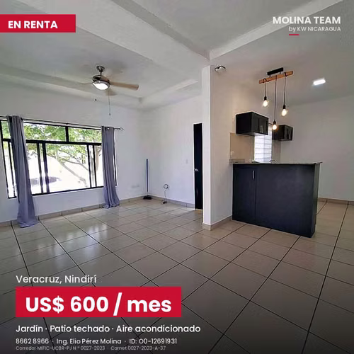  CASA EN RENTA | VERACRUZ, NINDIRÍ - Imagen 4
