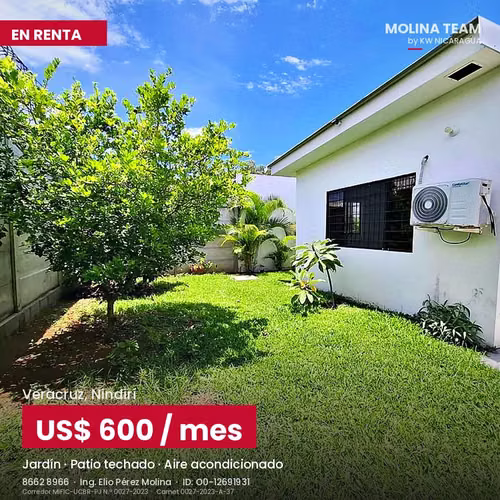  CASA EN RENTA | VERACRUZ, NINDIRÍ - Imagen 3